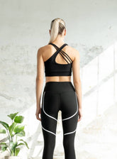 Freya - Velocity Sports Bra - Black - VECTOR SPORTSWEAR